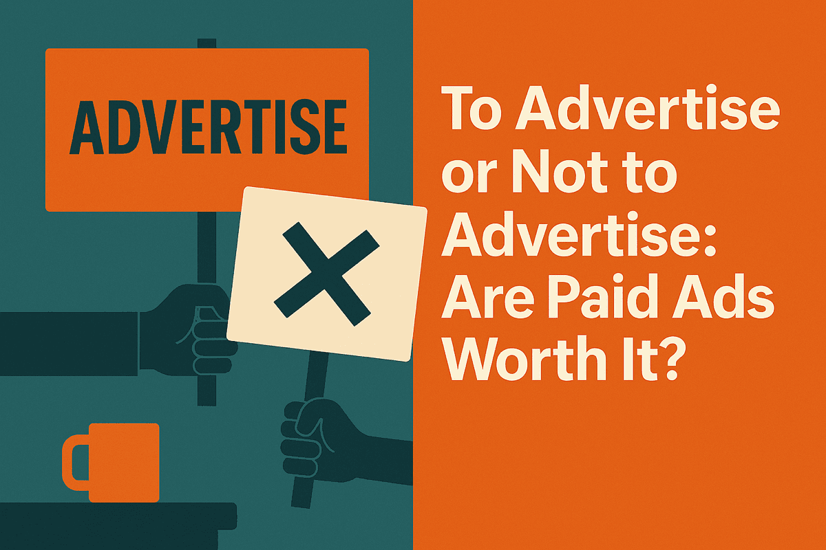 TO ADVERTISE OR NOT TO ADVERTISE: ARE PAID ADS WORTH IT?